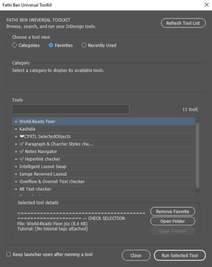 Localization DTP — My Toolkit